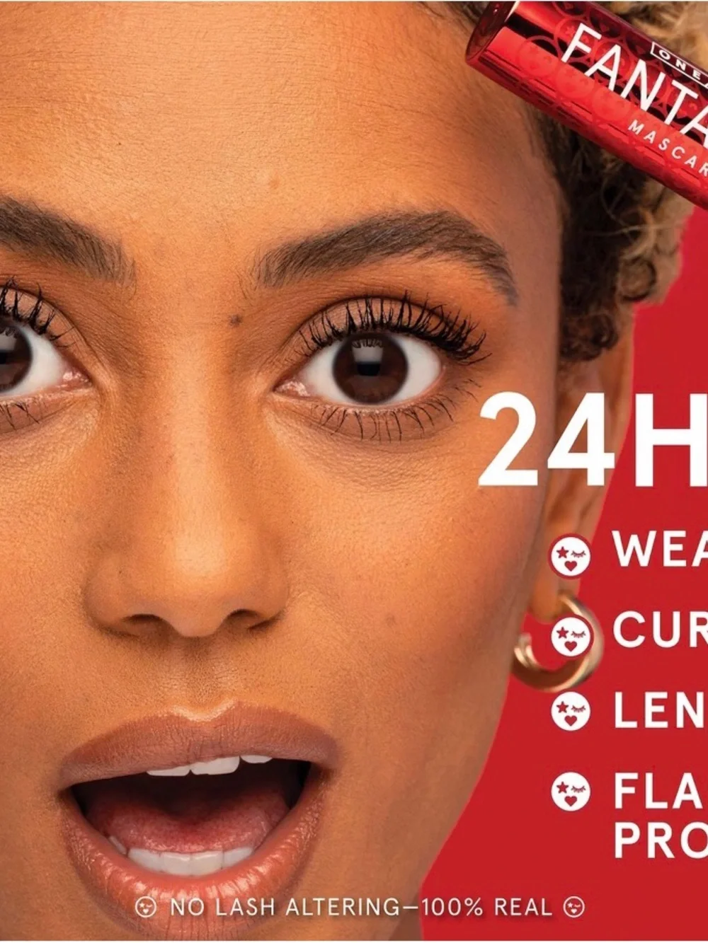 ONE SIZE Fantasize Mascara in Bodacious Black - full size